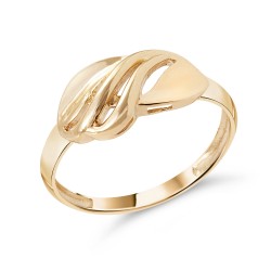Золотое кольцо с цирконием арт. 010222.11.19