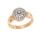Золотое кольцо с цирконием арт. 031221.10.25-181k