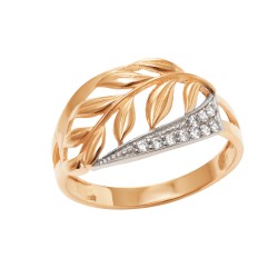 Золотое кольцо с цирконием арт. 031221.10.30-165k