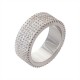 Серебряное кольцо: размер 17.5, вес 10.8 гр.
