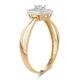Золотое кольцо с цирконием арт. 041221.10.18-311k