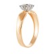 Золотое кольцо с цирконием арт. 061221.10.27-204k