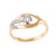 Золотое кольцо с цирконием арт. 061221.10.30-292k
