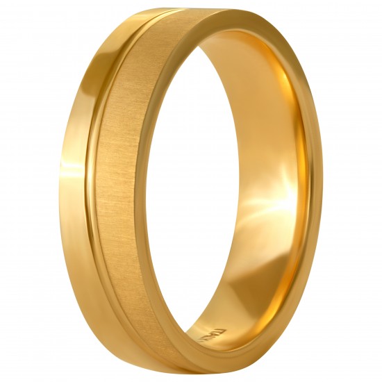 Золотое обручальное кольцо, арт. 071021.08.07