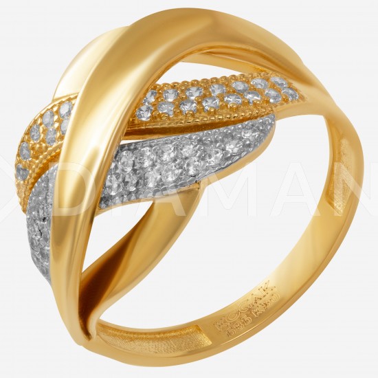 Золотое кольцо арт. 100821.05.13