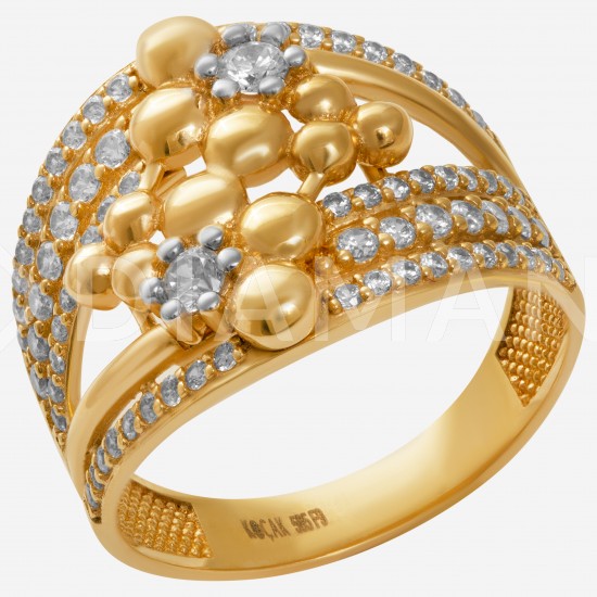 Золотое кольцо арт. 100821.05.16
