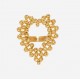 Золотой комплект, кольцо и серьги арт. 120321.01.02