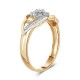 Золотое кольцо с цирконием арт. 131221.10.24-271