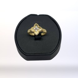 Золотое кольцо с цирконием арт. 131223.01.04