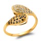 Золотое кольцо с бриллиантом арт. 141021.07.10
