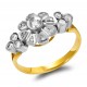 Золотое кольцо с бриллиантом арт. 141021.07.13