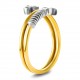 Золотое кольцо с бриллиантом арт. 141021.07.15