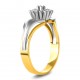 Золотое кольцо с бриллиантом арт. 141021.07.17