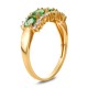 Золотое кольцо с бриллиантом и цирконием арт. 141021.07.19