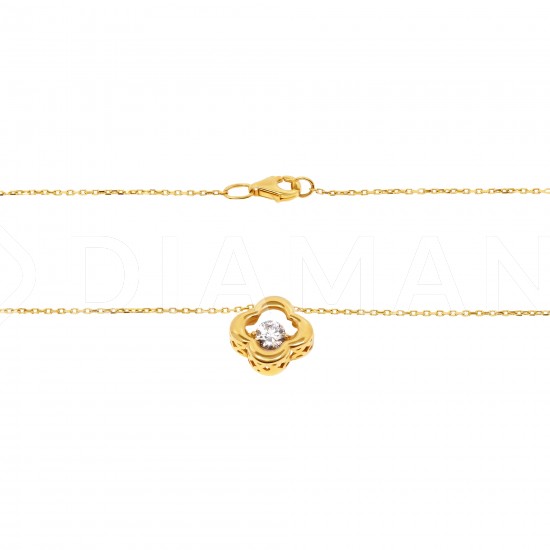 Золотой комплект, кольцо, серьги и кулон, арт. 150621.04.03