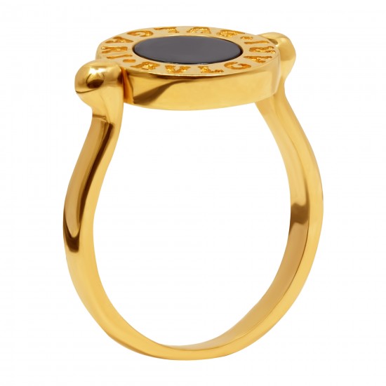 Золотой комплект, кольцо и серьги, арт. 150621.04.11