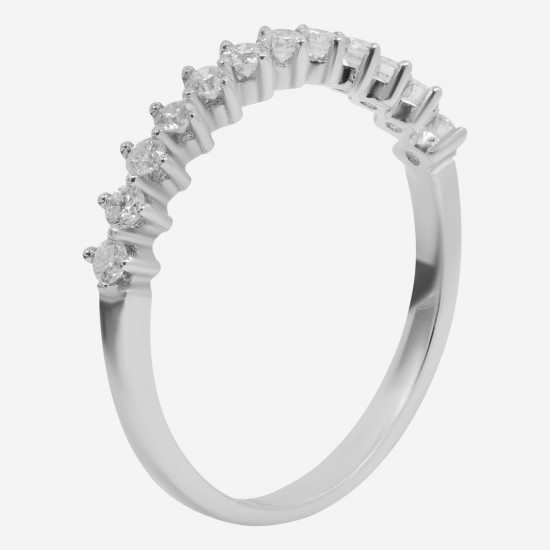 Золотое кольцо с бриллиантом, арт. 160421.04.10
