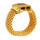 Золотой комплект, кольцо и серьги, арт. 160621.04.08
