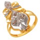 Золотое кольцо с цирконием арт. 171021.09.01.tk-253