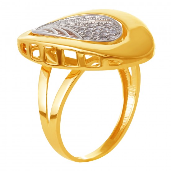 Золотое кольцо с цирконием арт. 171021.09.08.tk-221