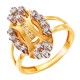 Золотое кольцо с цирконием арт. 171021.09.09.tk-175