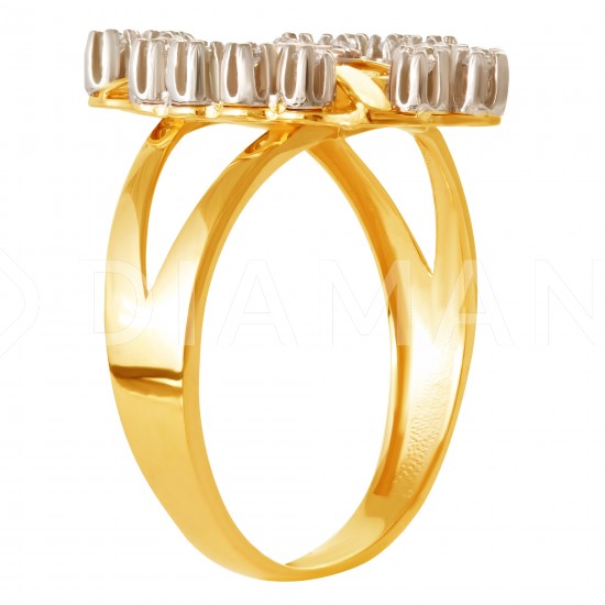 Золотое кольцо с цирконием арт. 171021.09.09.tk-175
