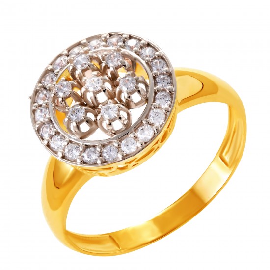 Золотое кольцо с цирконием арт. 171021.09.11.tk-113