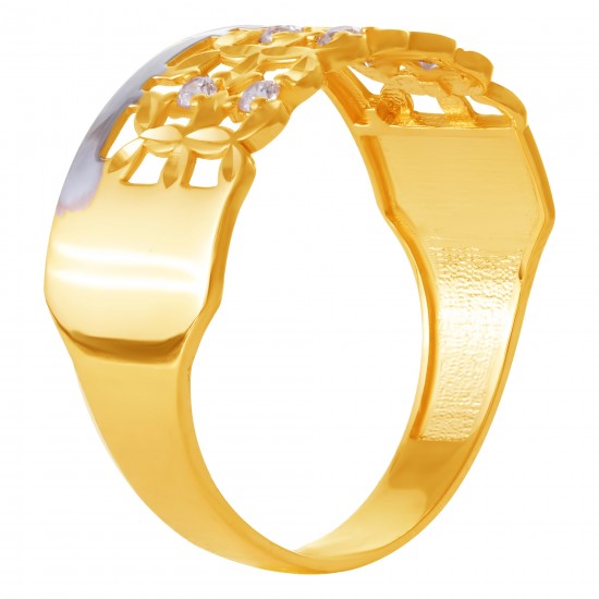 Золотое кольцо с цирконием арт. 171021.09.18.tk-247