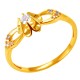 Золотое кольцо с цирконием арт. 171021.09.24.tk-253