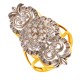 Золотое кольцо с цирконием арт. 171021.09.27.пе-24