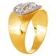 Золотое кольцо с цирконием арт. 171021.09.36.пе-39