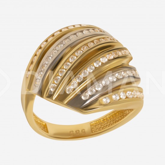 Золотое кольцо арт. 230321.03.12