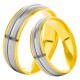 Золотое обручальное кольцо, арт. 230821.07.08