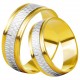 Золотое обручальное кольцо, арт. 230821.07.11