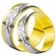 Золотое обручальное кольцо, арт. 230821.07.16