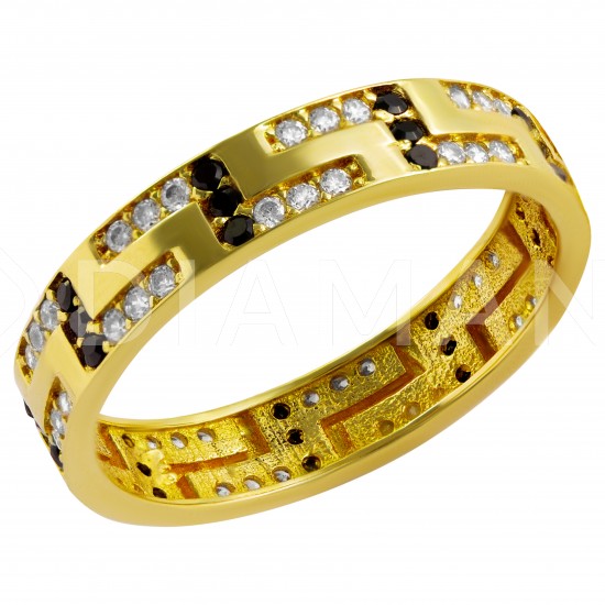 Золотое обручальное кольцо, арт. 230821.07.17