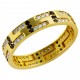 Золотое обручальное кольцо, арт. 230821.07.17
