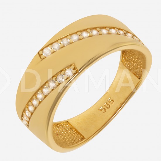 Золотое кольцо арт. 240321.03.09