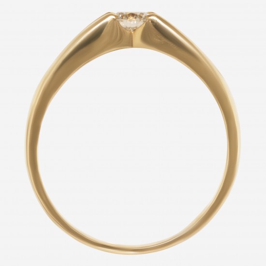 Золотое помолвочное кольцо арт. 250321.03.01