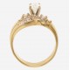Золотое кольцо с бриллиантом арт. 250321.03.04