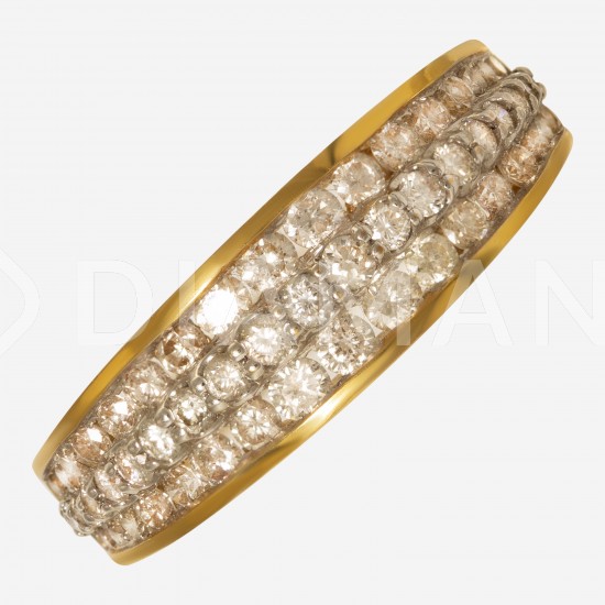 Золотое кольцо с бриллиантом арт. 250321.03.07