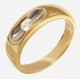 Золотое кольцо с бриллиантом арт. 250321.03.10