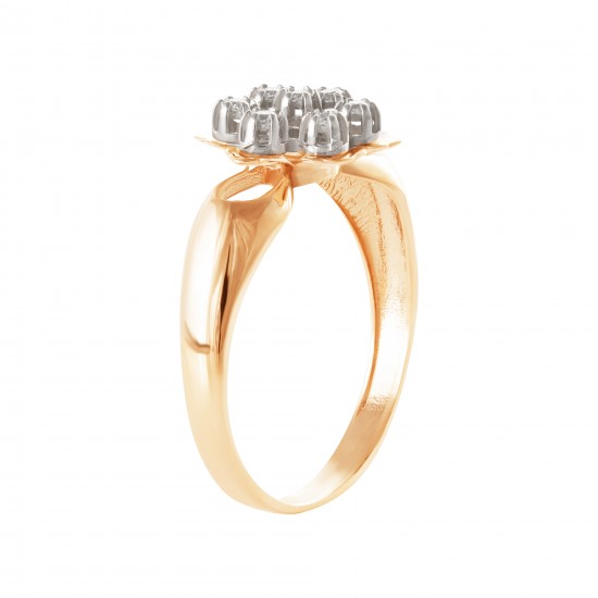 Золотое кольцо с цирконием арт. 251121.09.14