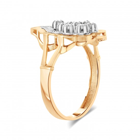 Золотое кольцо с цирконием арт. 300122.11.11